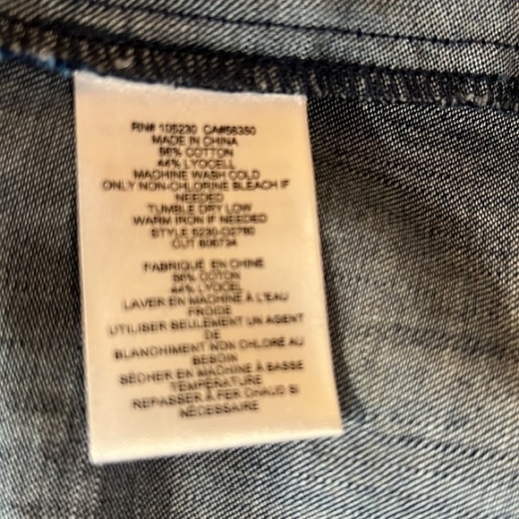 NEW Soft Joie Denim Dress Large - Picture 12 of 13